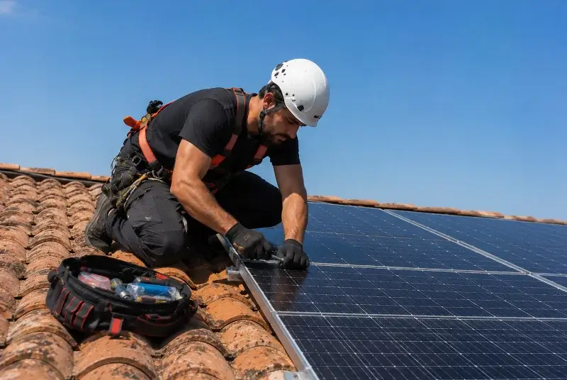 Maintenance et monitoring de panneaux solaires à Fraissé-des-Corbières